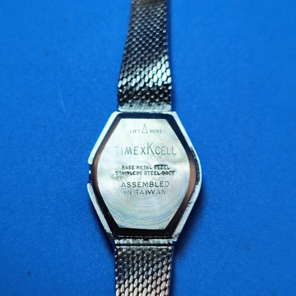 Vintage 1987 Timex K Cell Electronic Set 22mm Women's Quartz Cocktail Watch - Picture 5 of 12